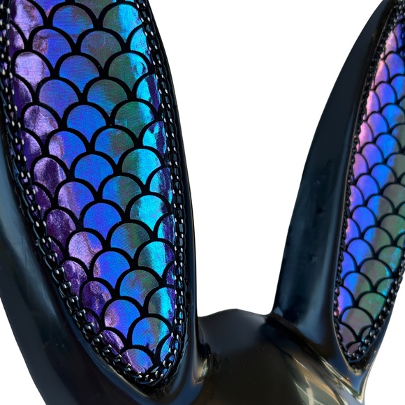 “Mermaid” Bunny Rabbit Mask - Picture 3 of 5